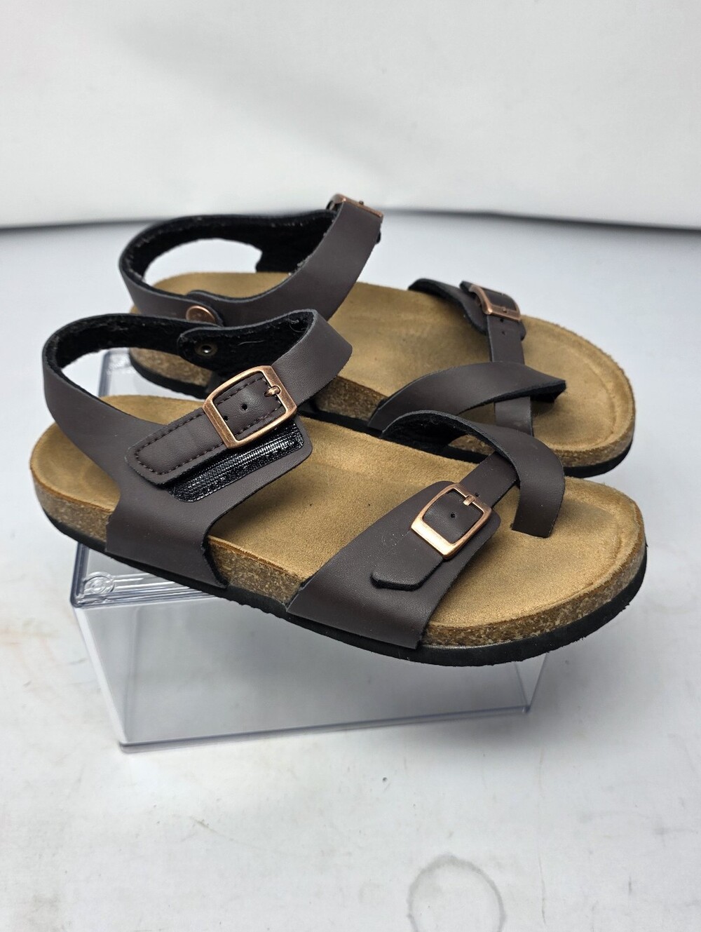 Torotto Womens Sandals with Cork Footbed Open Toe Adjustable